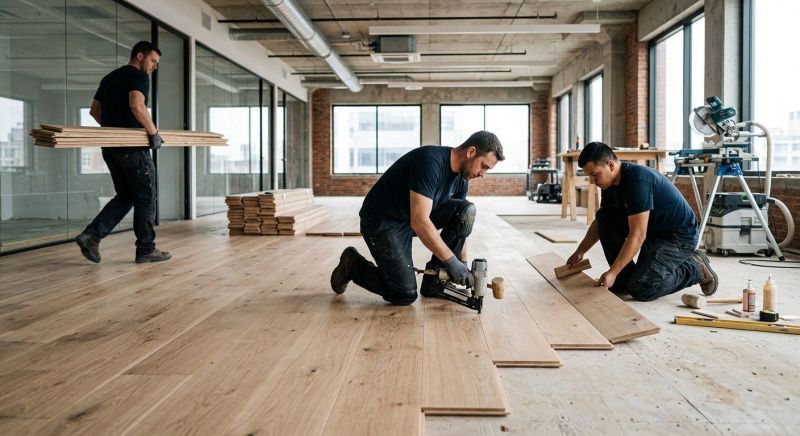 Commercial Hardwood Service in Shirley, MA