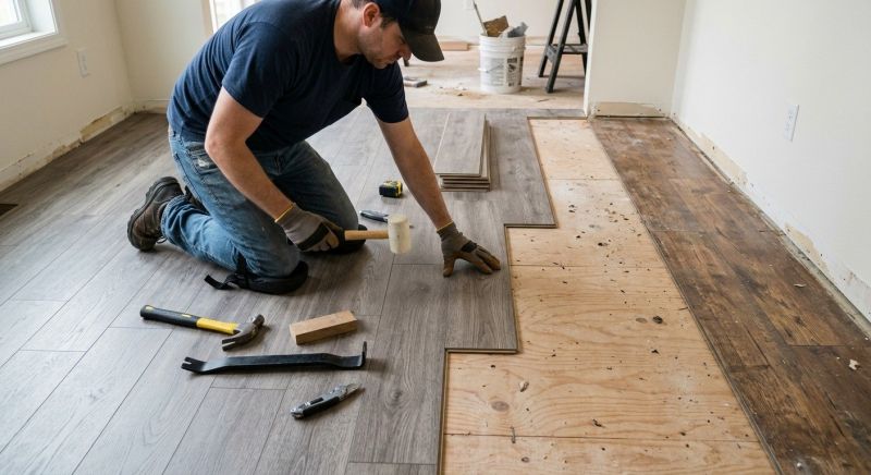 Laminate Floor Installation in Hampstead, NH