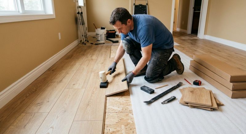 Laminate Floor Installation in Hancock, NH