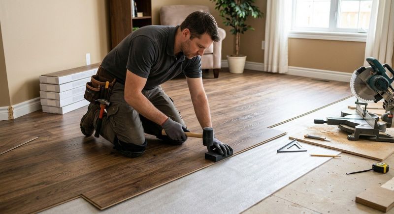 Laminate Floor Installation in Hudson, NH