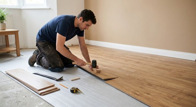 Laminate Floor Installation in Milford, NH