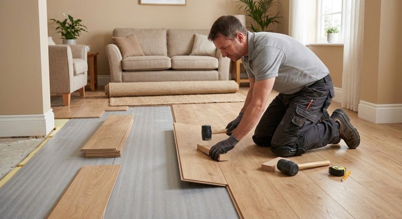 Laminate Floor Installation in North Chelmsford, MA