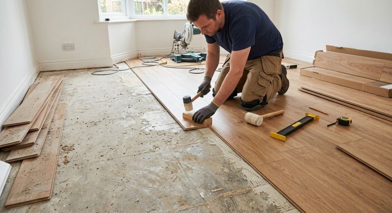 Laminate Floor Replacement in Bow, NH