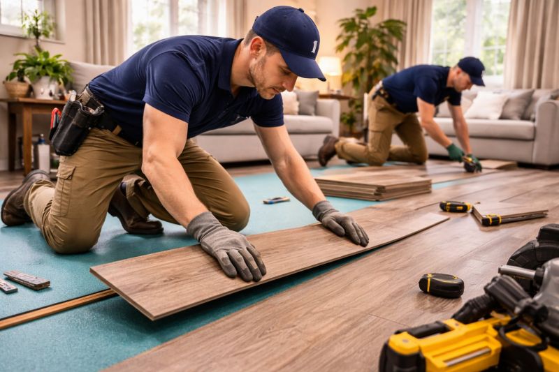 Laminate Floor Replacement in Hollis, NH