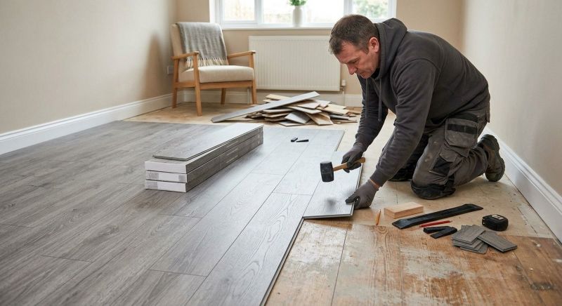 Laminate Floor Replacement in New Boston, NH