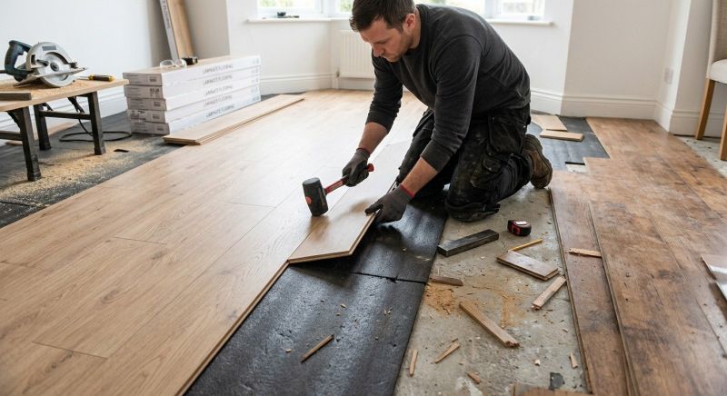 Laminate Floor Replacement in Wilton, NH