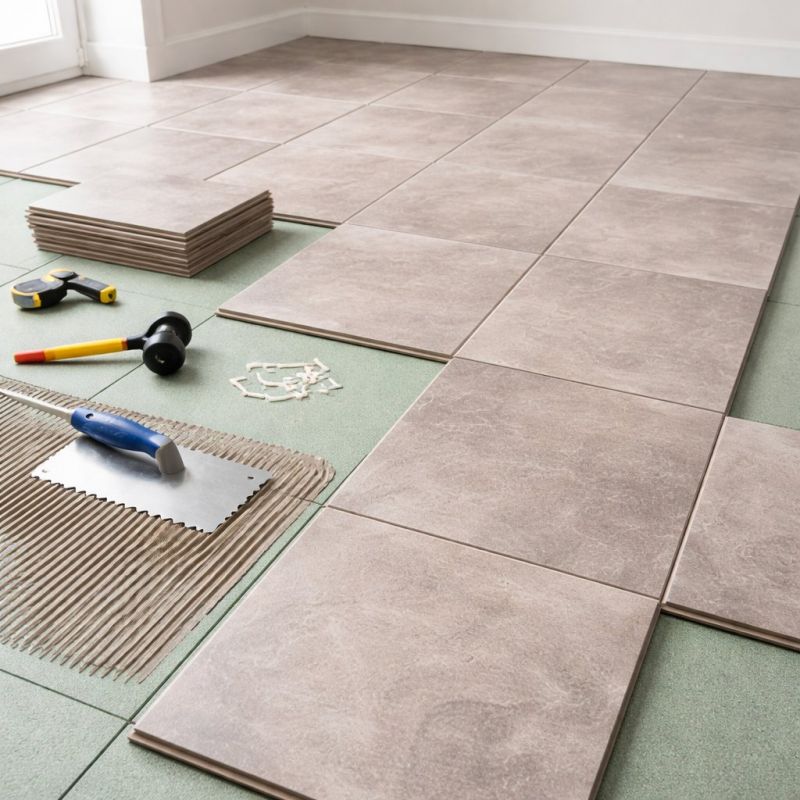 Laminate Tile Installation in Milford, NH