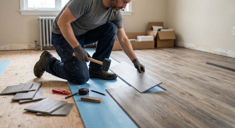 Linoleum Floor Installation in Harvard, MA