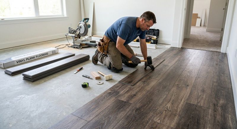 Linoleum Floor Installation in Litchfield, NH
