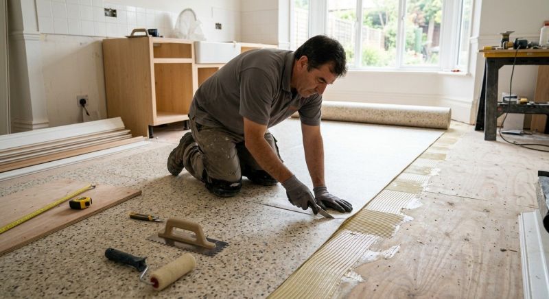 Linoleum Floor Installation in Littleton, MA