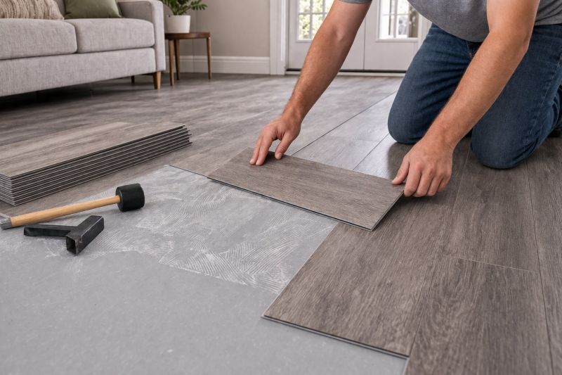 Luxury Vinyl Tile Installation in Milford, NH