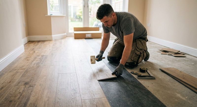 Luxury Vinyl Tile Installation in Wilton, NH