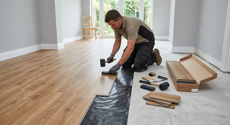 Luxury Vinyl Tile Installation in Worcester County, MA