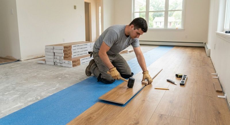 Lvt Flooring Installation in Shirley, MA