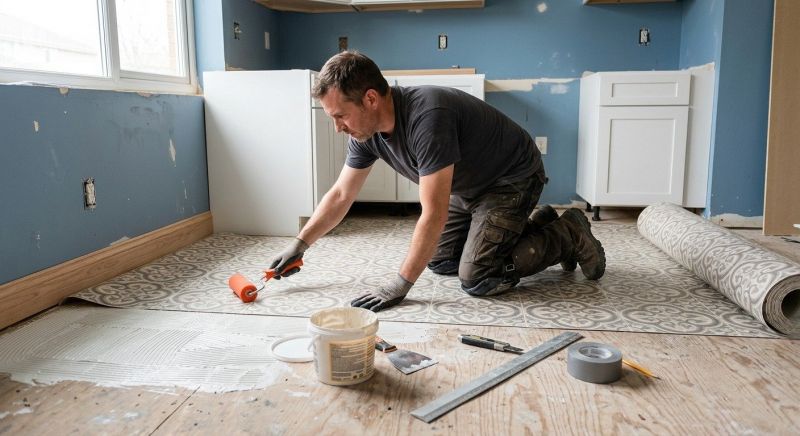 Sheet Flooring Installation in Manchester, NH