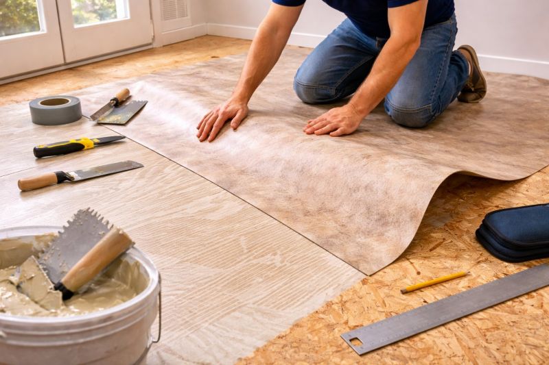Sheet Flooring Installation in Nashua, NH