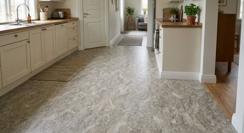 Sheet Linoleum Installation in Bow, NH
