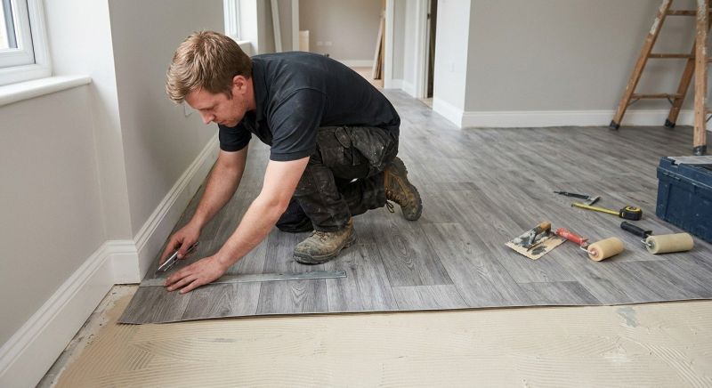 Sheet Vinyl Installation in Bow, NH