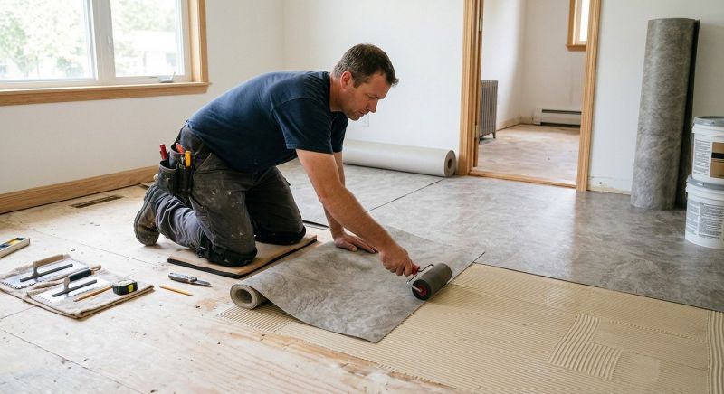 Sheet Vinyl Installation in Peterborough, NH