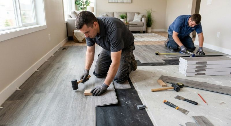 Vinyl Flooring Installation in Derry, NH