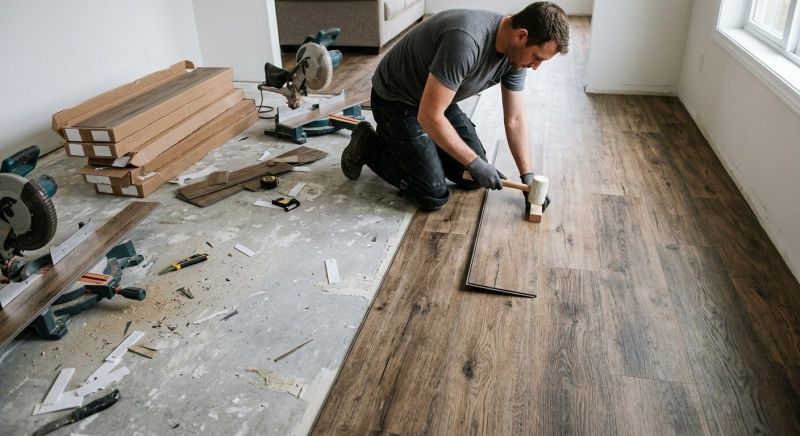 Vinyl Flooring Installation in Weare, NH